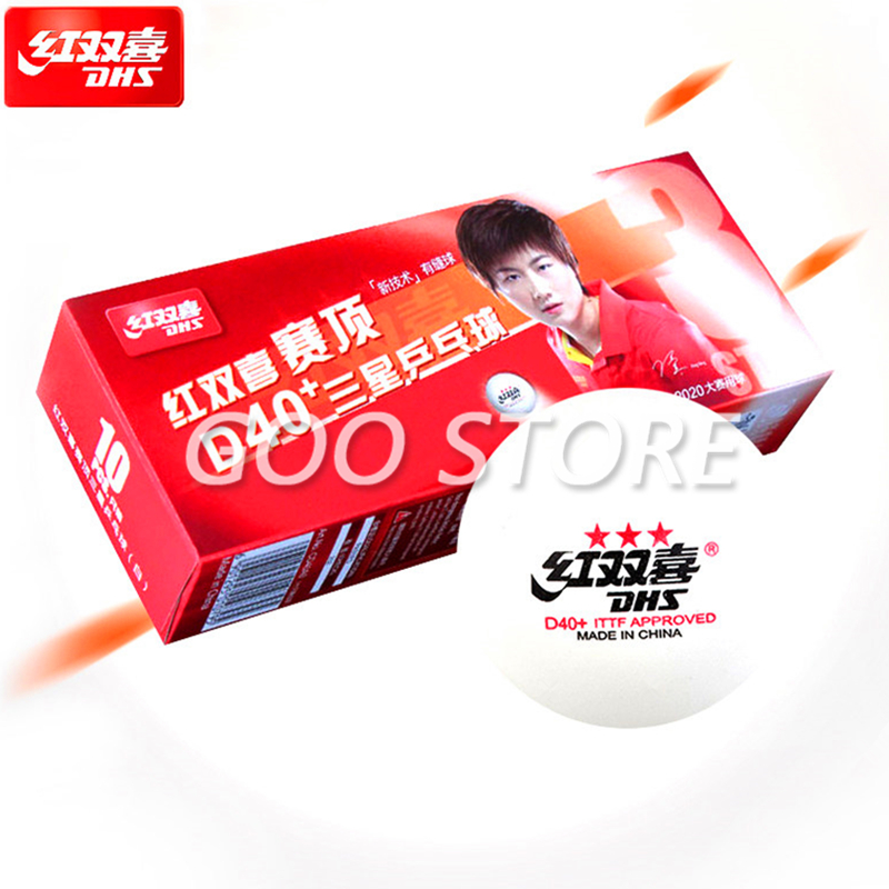 DHS 3 Star D40+ Table Tennis B - Table Tennis Olympics ulasan dan harga