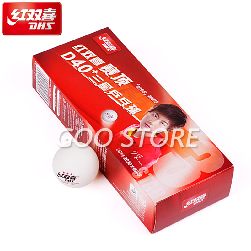 DHS 3 Star D40+ Table Tennis B - Table Tennis Olympics ulasan dan harga
